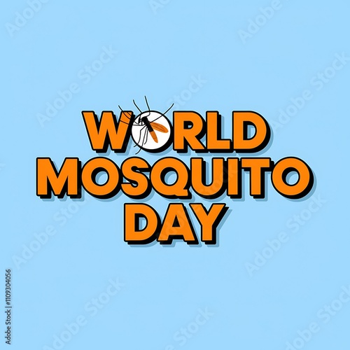 World Mosquito Day Awareness Graphic Design photo