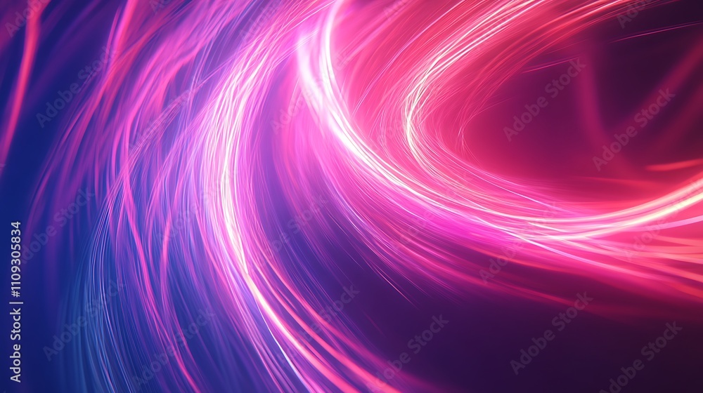 Obraz premium Dynamic New Year banner with motion lines and energetic text Happy New Year