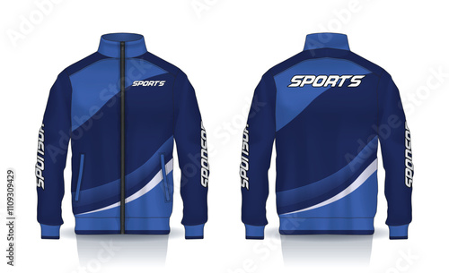 Sportswear, Jacket Design, Tracksuit Design, Motocross, racing, soccer, basketball, football, cricket, gaming, hockey, handball, Windbreaker Design