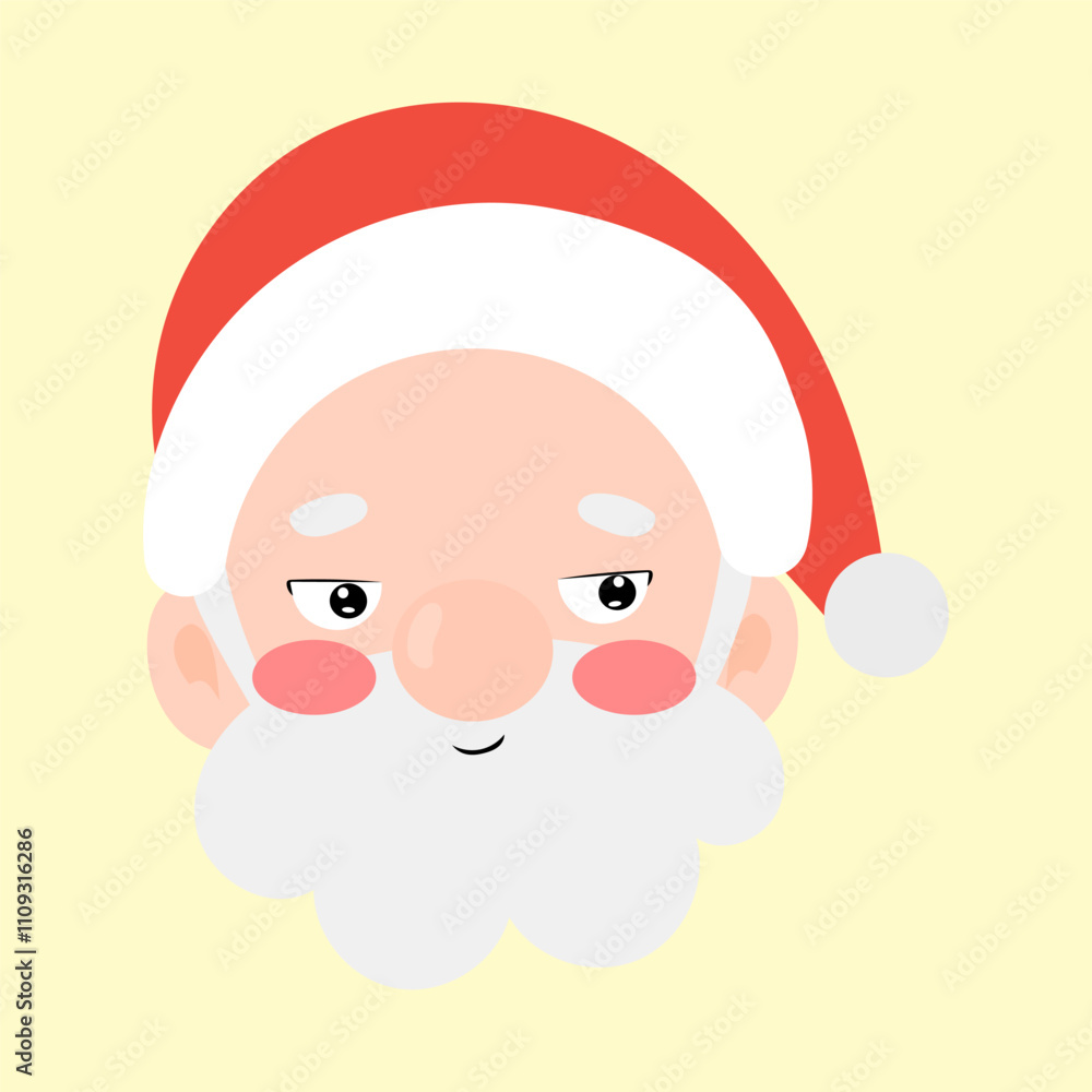 variant face expression santa claus head element stock design. merry christmas element design variant face expression santa claus head element stock design. merry christmas element design