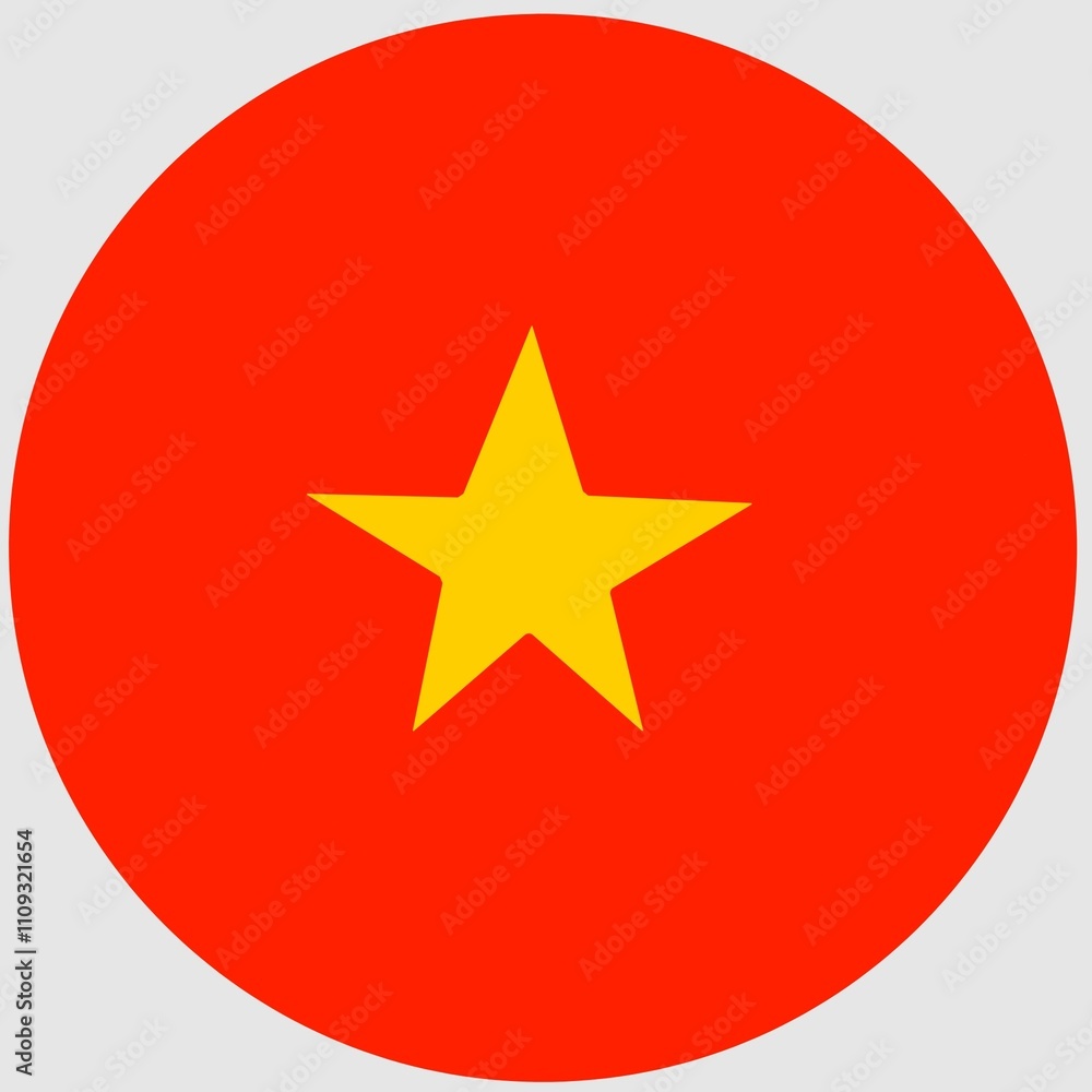 Vietnam country flag button Vietnam country flag button