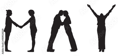 business silhouette of a person