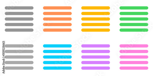 Editable paragraph justified alignments vector icon. Part of a big icon set family. Perfect for web and app interfaces, presentations, infographics, etc