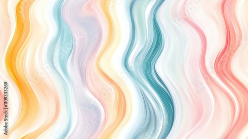 Abstract seamless pattern featuring blurred wave lines for graphic and digital textile printing ideal for card design and apparel such as sarees and kurtis