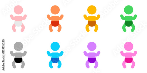 Editable baby, nursing room vector icon. Part of a big icon set family. Perfect for web and app interfaces, presentations, infographics, etc