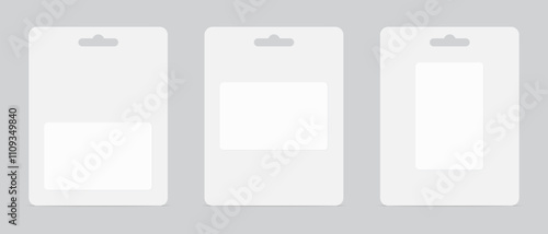 Gift card template perfect for creative mockup designs