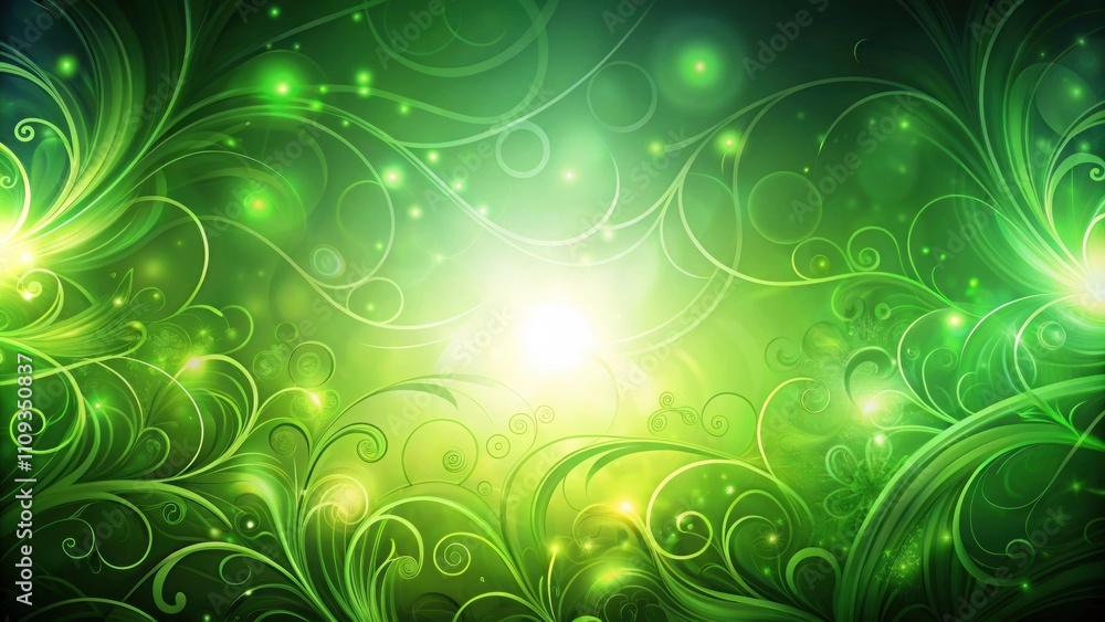 Abstract green background with swirls of light and dark shades, Abstract, green, background, swirls, light, dark, texture Abstract green background with swirls of light and dark shades, Abstract, green, background, swirls, light, dark, texture