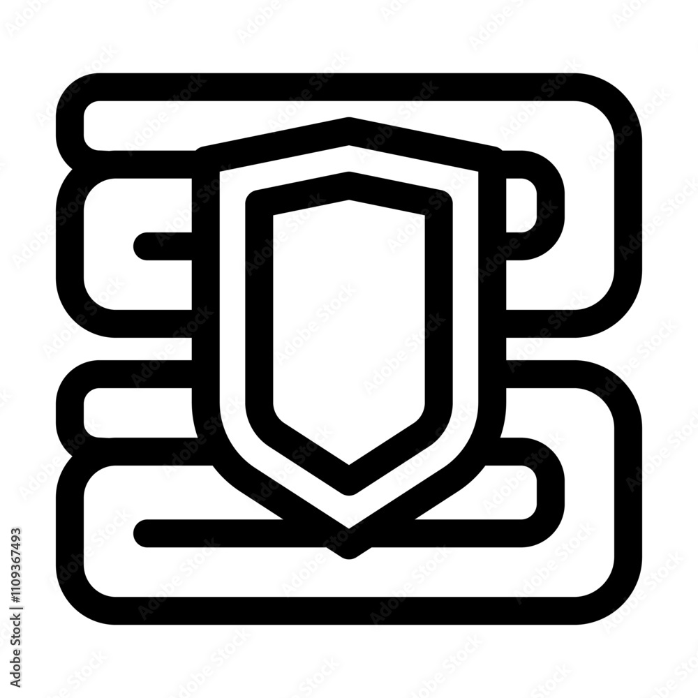 Obraz premium Blanket icon design template