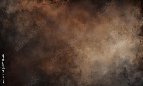 Burnt Paper Edge Effect in dark brown and charcoal tones