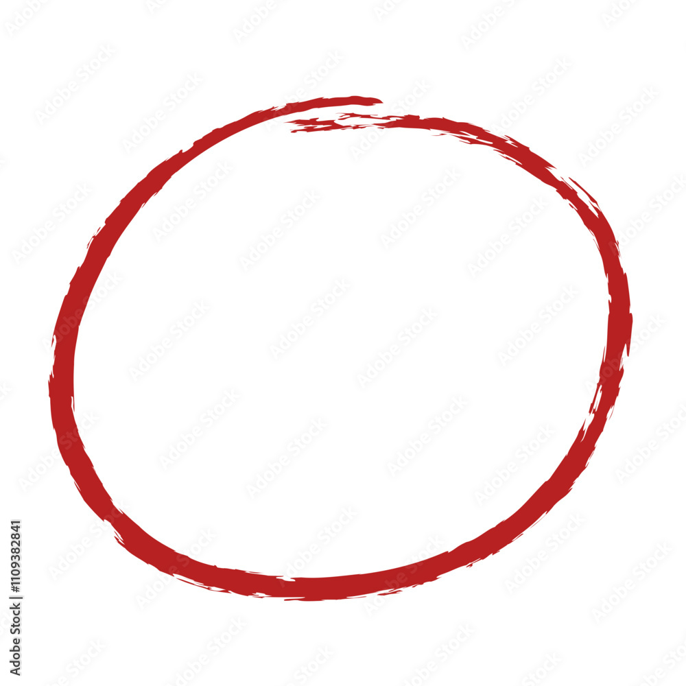 Red Circle Brush Red Circle Brush