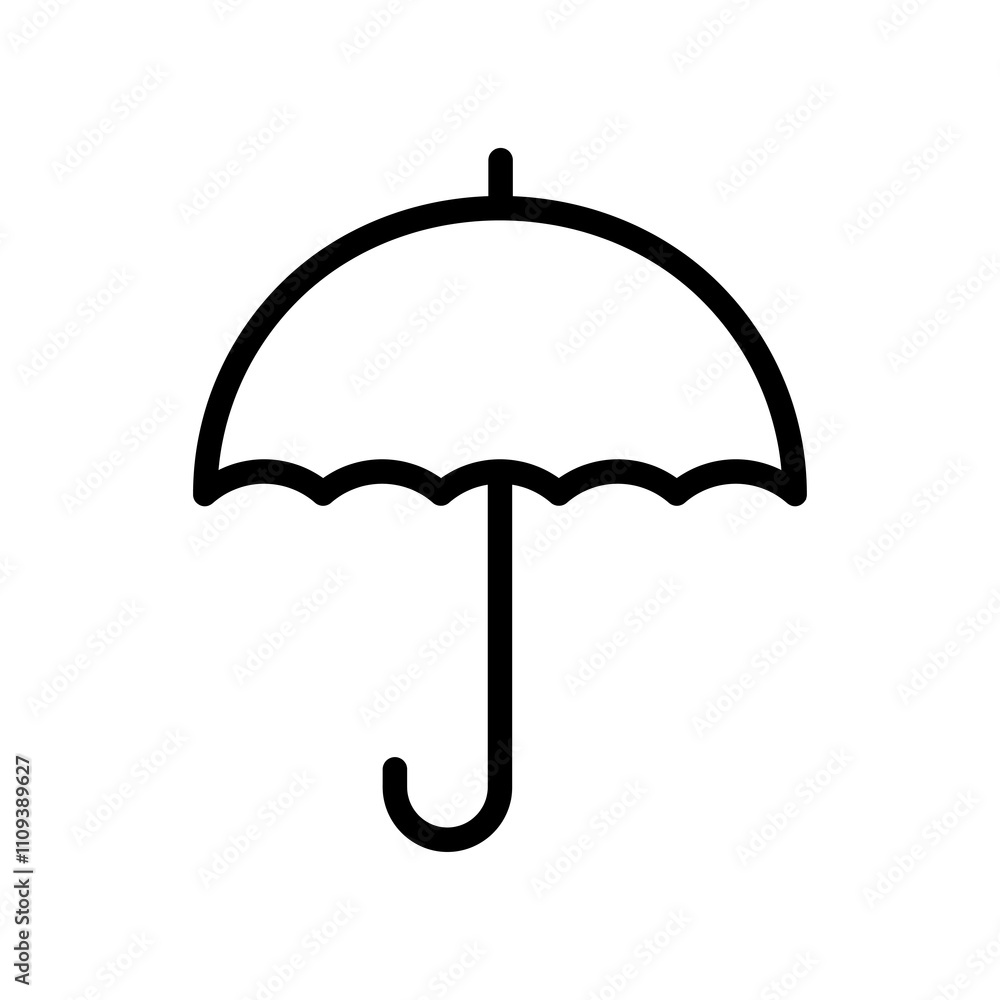 Umbrella icon. Umbrella isolated on transparent background, Umbrella PNG Umbrella icon. Umbrella isolated on transparent background, Umbrella PNG