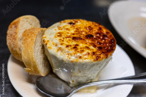 French Onion Soup with French Bread