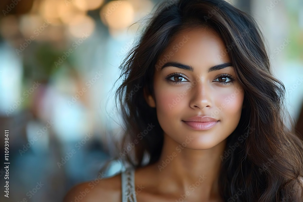 Radiant Serene Woman Face Smooth Skin Natural Glow Radiant Serene Woman Face Smooth Skin Natural Glow