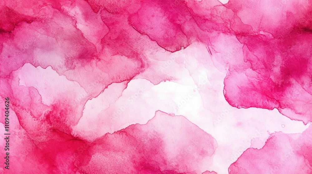 Fototapeta premium Vibrant pink marble ink textures seamlessly blended with dark watercolor ideal for abstract design projects textile prints and backgrounds