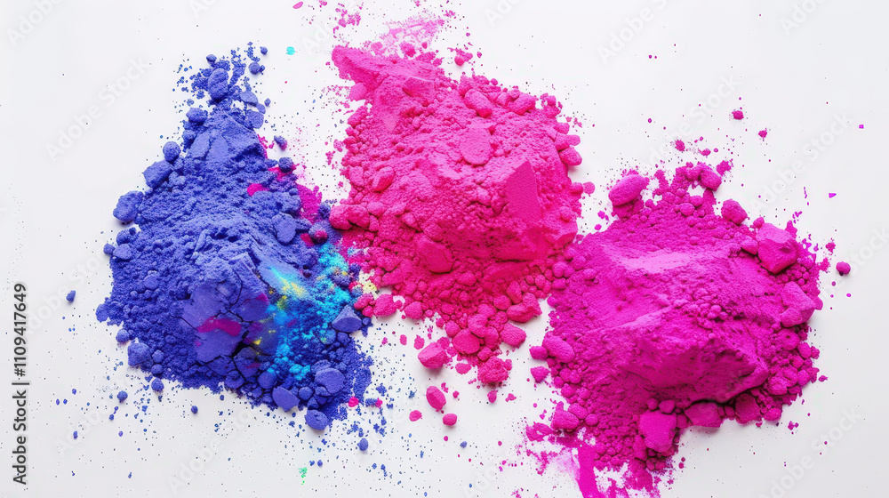 Obraz premium holi paint color powder explosion 