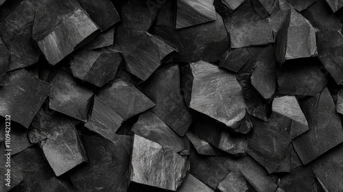 Abstract seamless pencil texture in shades of gray on a black background versatile design for wallpapers and textiles