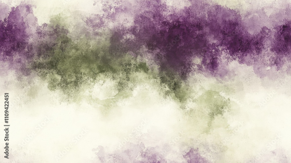 Seamless pattern of purple and olive green antique background with blurred watercolor texture ideal for artistic creation and graphic design Seamless pattern of purple and olive green antique background with blurred watercolor texture ideal for artistic creation and graphic design