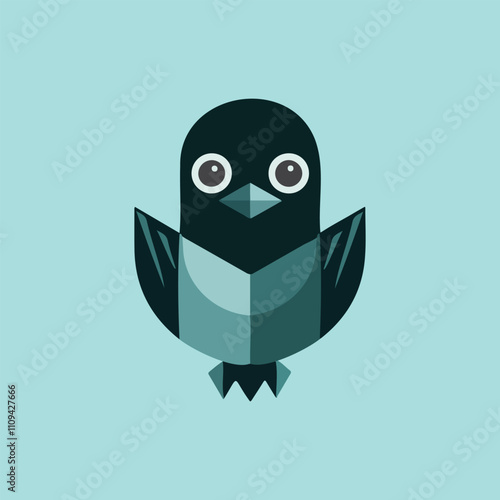 realistic design element owl icon