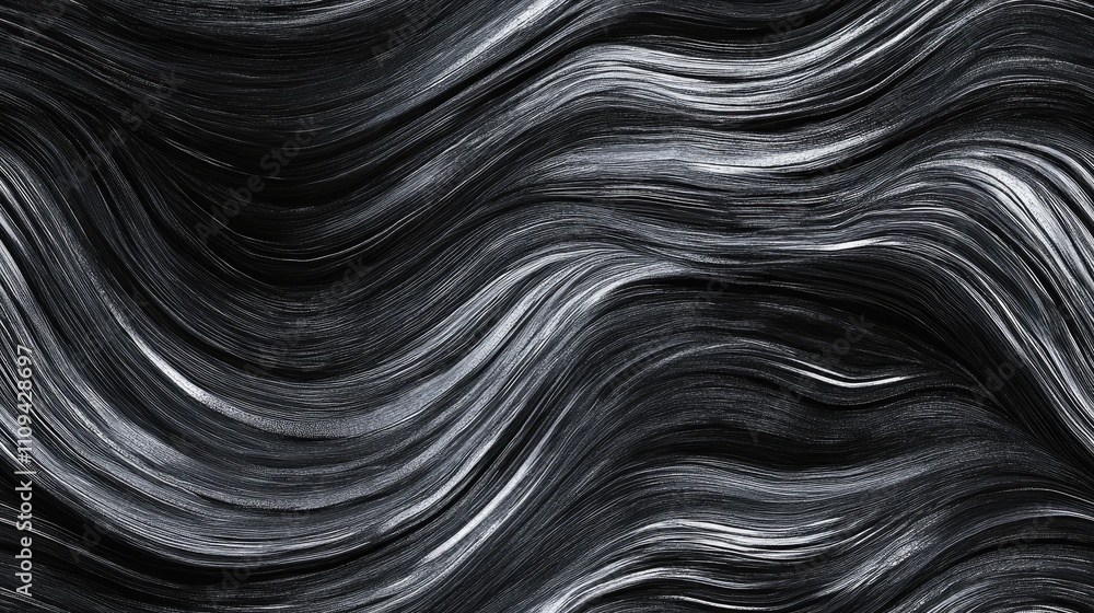 Abstract seamless pencil texture in shades of gray on a black background versatile design for wallpapers and textiles Abstract seamless pencil texture in shades of gray on a black background versatile design for wallpapers and textiles