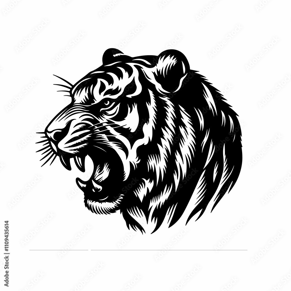 Obraz premium head of a lion