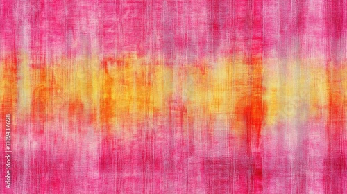 Fun summer ombre tie dye batik with thin stripes perfect for casual beachwear and active apparel