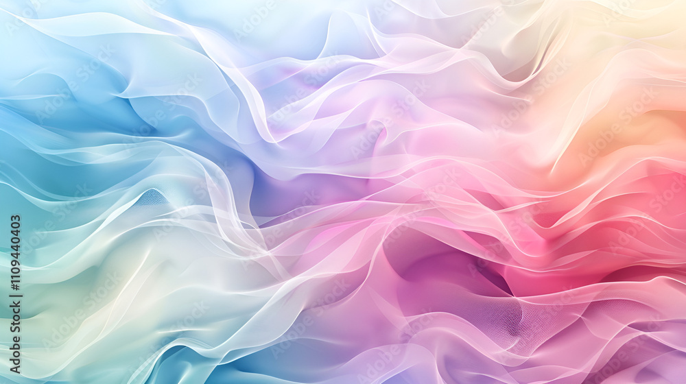 Waves of soft, liquid color in the background Waves of soft, liquid color in the background