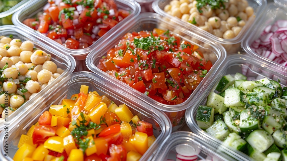 Healthy vegetable salad lunch boxes packed in plastic nutritious takeaway meal options Healthy vegetable salad lunch boxes packed in plastic nutritious takeaway meal options