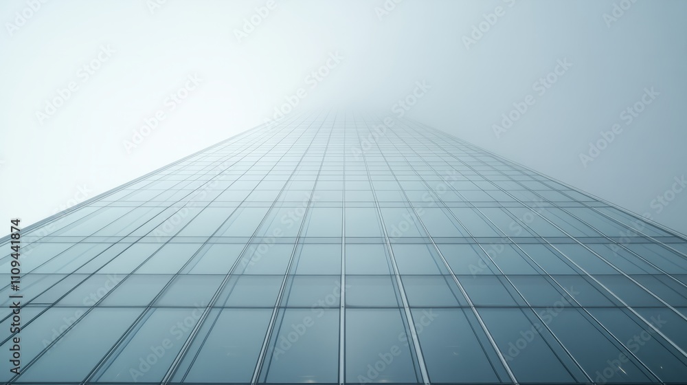A minimalist glass tower, viewed from the ground, showing clean reflections of the sky
A minimalist glass tower, viewed from the ground, showing clean reflections of the sky