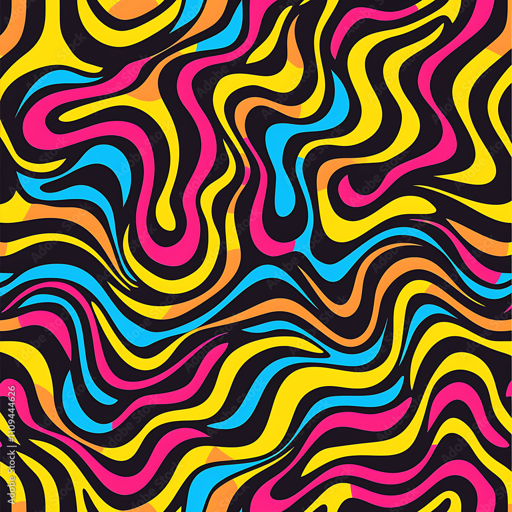 psychedelic art, two-color d psychedelic zigzag design psychedelic art, two-color d psychedelic zigzag design