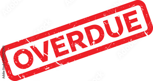overdue stamp