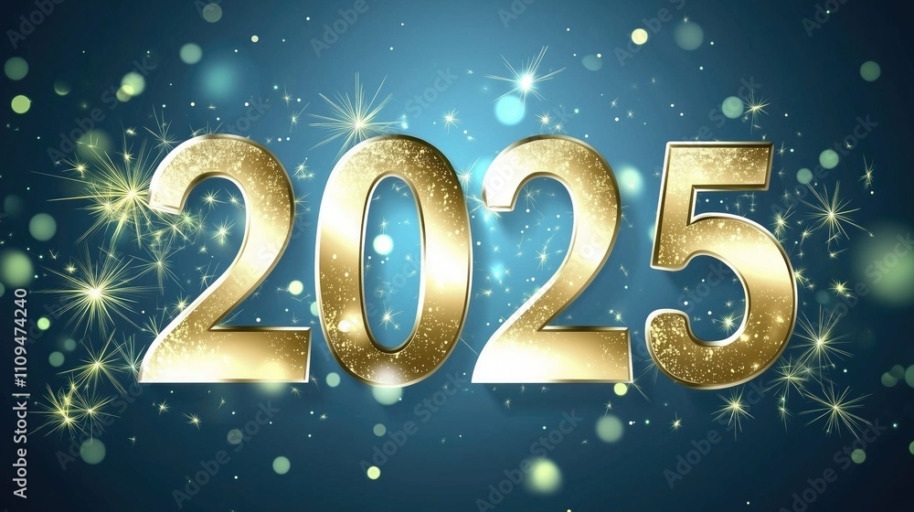 Large golden 3d text Large golden 3d text
