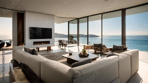 Modern Minimalist House with Ocean View