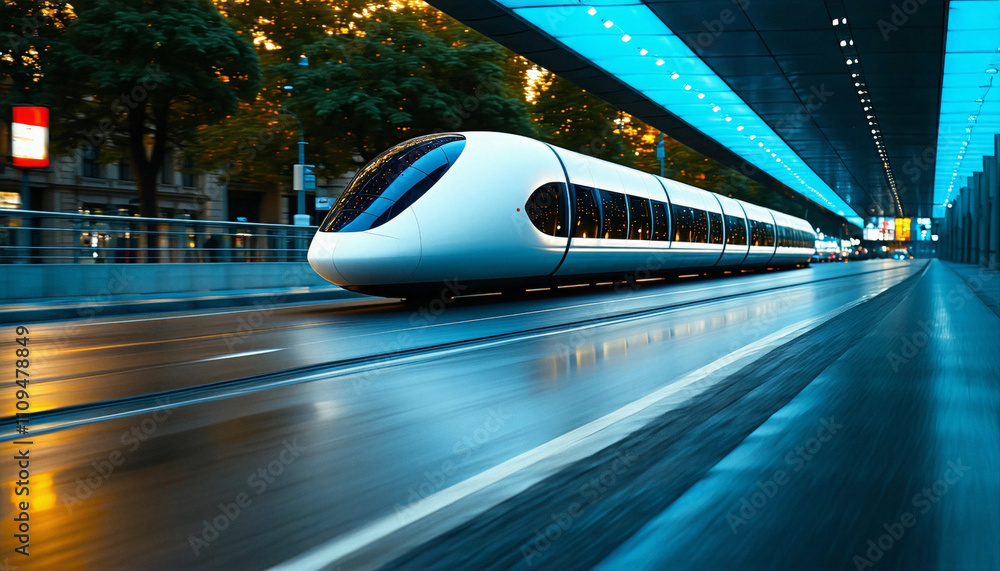 fast moving train in motion fast moving train in motion