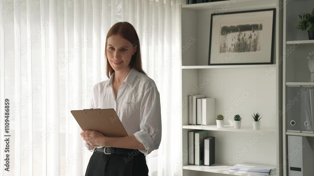 Friendly psychologist woman in clinic office professional portrait with smile looking at camera at psychologist office clinic. The experienced and prim confident psychologist Friendly psychologist woman in clinic office professional portrait with smile looking at camera at psychologist office clinic. The experienced and prim confident psychologist