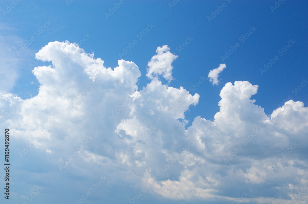 Deep blue sky and summer sun. Deep blue sky and summer sun.