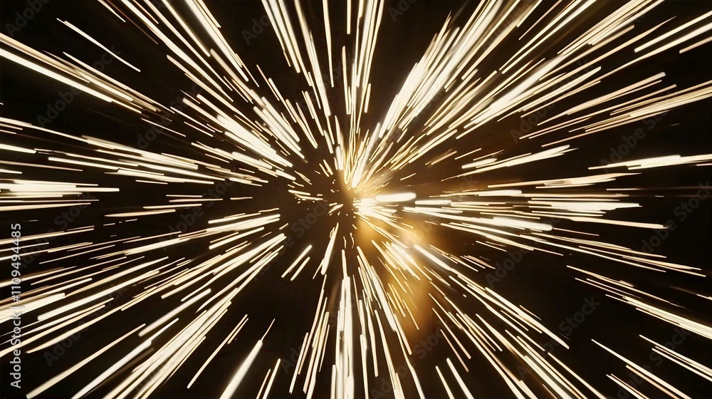 Obraz premium Colorful Fireworks Burst in the Night Sky During July Celebration