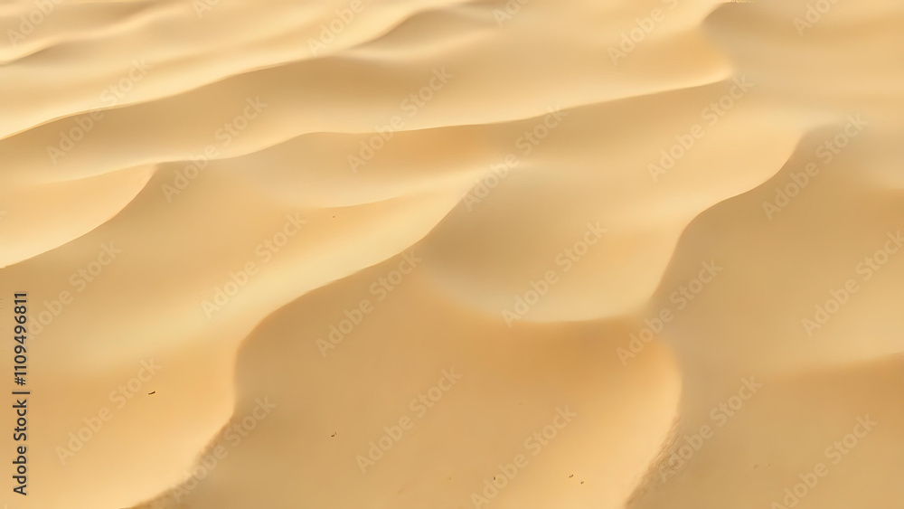 Sand texture from top view. Ai generated Sand texture from top view. Ai generated