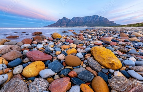 Dawn's reflections in Dale Brook Tide Swimming Pool, Cape Town, South Africa.