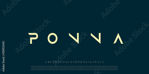 Alphabet Font Collection Classic and Modern Lettering Elegant Minimalist 

