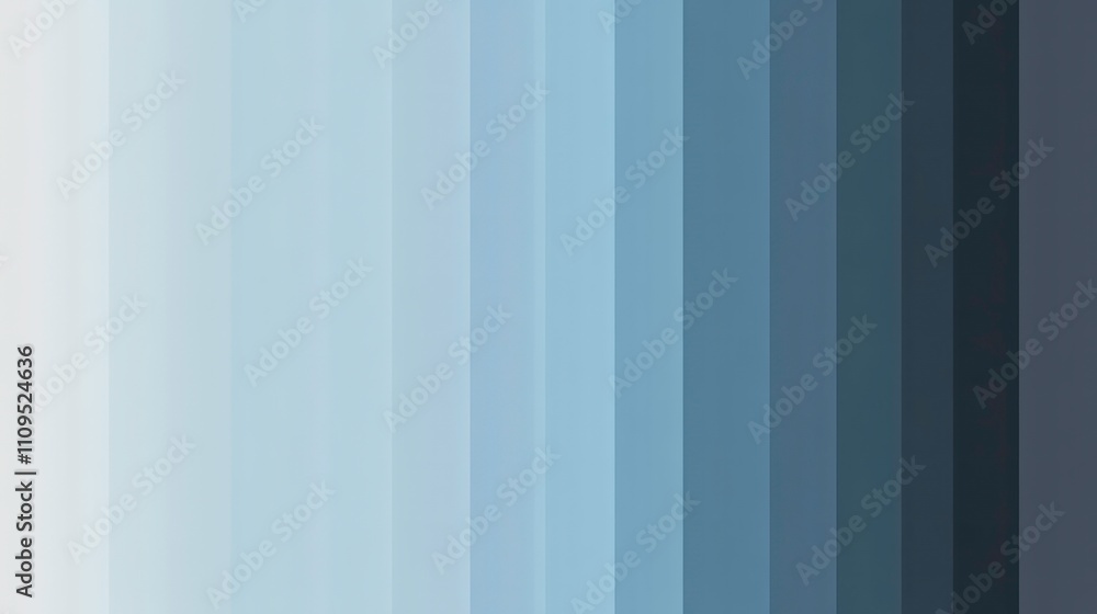 Abstract background with vertical stripes of varying shades of blue, transitioning from light to dark. Abstract background with vertical stripes of varying shades of blue, transitioning from light to dark.