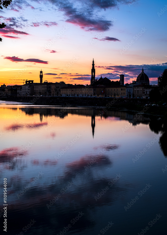 Blue Hour in Florence Blue Hour in Florence