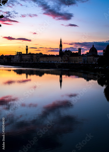 Blue Hour in Florence