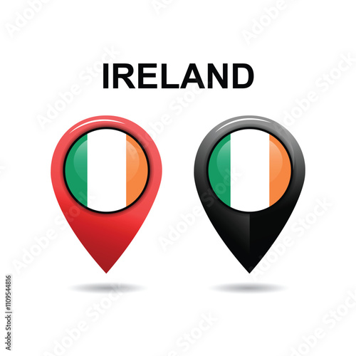 Free Download  Location icon, Flag Location icon, Location vector icon - GFXLoad