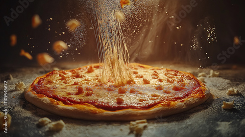 pizza is an insanely cool advertisement marketing ploy photo