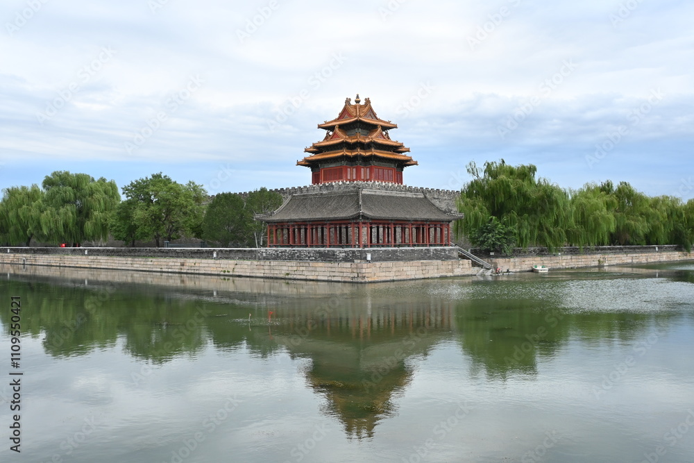 Fototapeta premium Forbidden City Corner Tower