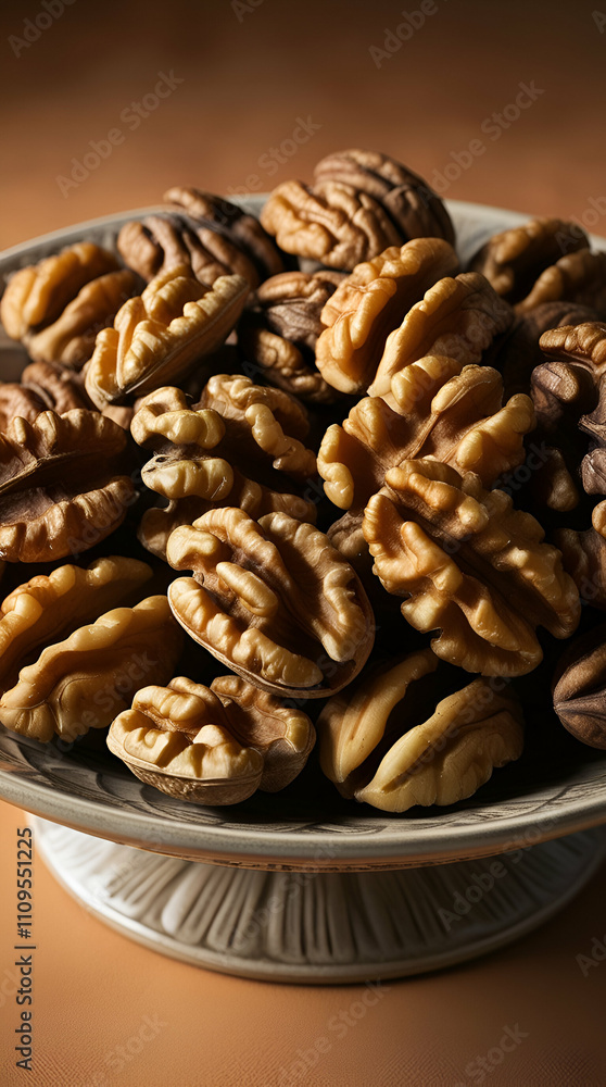 Dry fruits like walnut Dry fruits like walnut