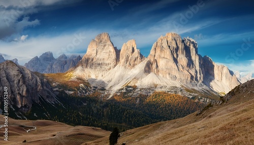 landscape in the mountains