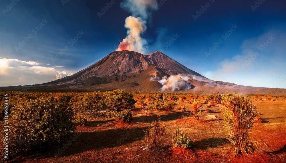 Fototapeta premium volcano 