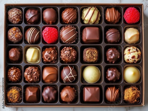 Assorted Gourmet Chocolates in Elegant Box