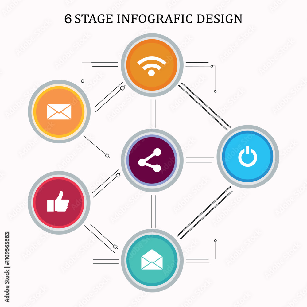 Modern minimalist elegant clean circular steps editable infographic design , Modern minimalist elegant clean circular steps editable infographic design ,